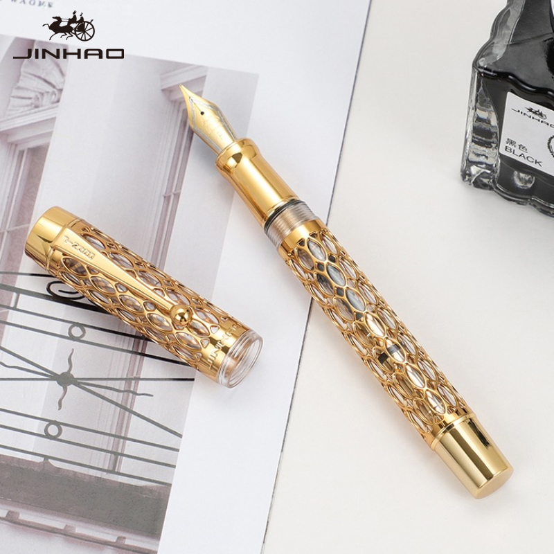 Stationery Supplies Business - قلم حبر مجوف من راتنج جينهاو