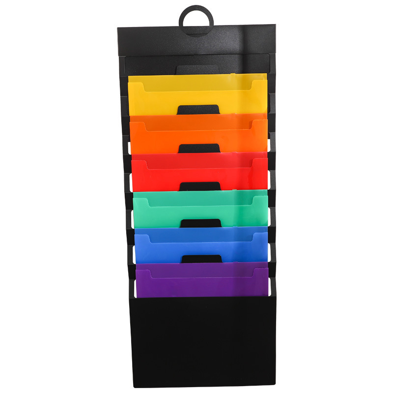File Folder Hanging - منظم معلق على الحائط ورقي محمول