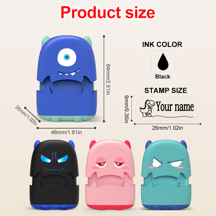 ختم اسم الطالب المخصص - ختم مق - مراجعة Self Inking Stamp وسعره