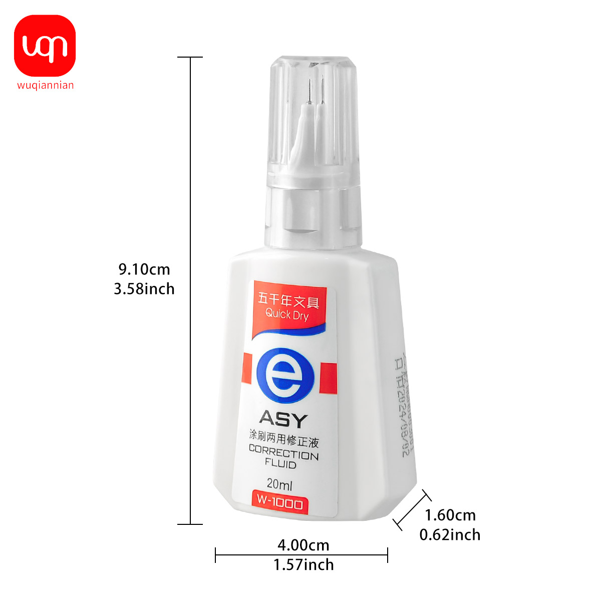 سائل تصحيح سريع الجفاف من WQN، - مراجعة Correction Fluid White وسعره