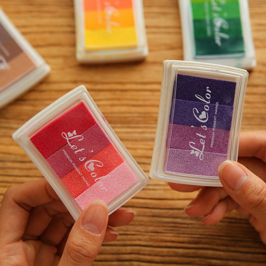 وسادة حبر متدرجة الألوان للحرف - مراجعة Self Inking Stamp وسعره